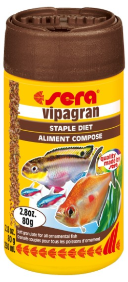 Sera Vipagran Staple Diet Tropical Granules 300g / 1000mL|
