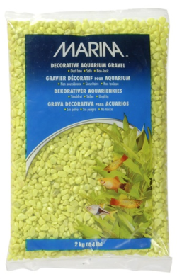 Marina Lime Green Decorative Gravel, 2kg (4.4lb)|