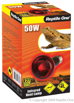 Reptile One Infrared Heat Lamp 50W|