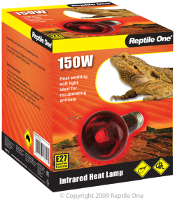 Reptile One Infrared Heat Lamp 150W|
