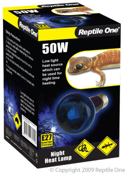 Reptile One Night Heat Lamp 50W|