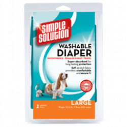 Simple Solution Female Washable Diaper Large|