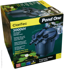 Pond One Clari Tec 3000 UVC Pressurised Filter|