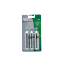 Fluval Pressurized Disposable CO2 Cartridges 3 x 20g|