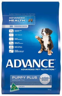Advance Puppy Plus Growth Large+ Breed, Chicken 8kg|
