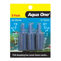 Aqua One Air Stone 3/4 inch 2cm 3 Pack|