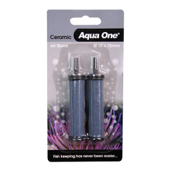 Aqua One Air Stone CERAMIC 70mm x 15mm 2 Pack|