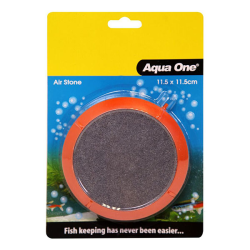Aqua One Air Stone PVC Encased Air Disk 11.5 x 11.5cm Large|