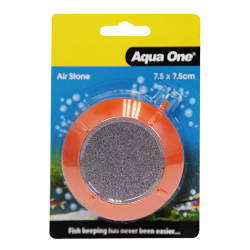 Aqua One Air Stone PVC Encased Air Disk 7.5 x 7.5cm Small|