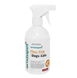 Aristopet Flea and Tick Plus IGR Spray for Dogs and Cats 500ml|