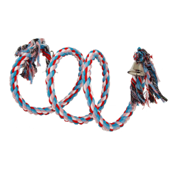 Birdie Jumbo Rope Spiral with Bell|