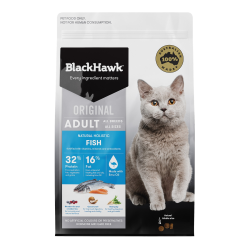Black Hawk Cat Original Adult Fish 8kg|