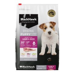 Black Hawk Original Puppy Lamb & Rice 3kg|