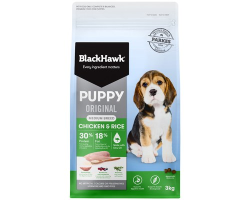 Black Hawk Original Puppy Medium Breed Chicken & Rice 3kg|