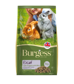 Burgess Excel Light Rabbit Pellets for Overweight Rabbits 2kg|