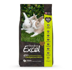 Burgess Excel Natures Blend Adult Rabbit Nuggets with Hedgerow Herbs 1.5kg|