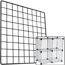 C & C Cages Grid & Connector Set White|