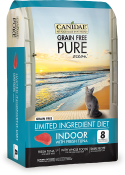 Canidae for CATS Grain Free Pure Ocean Indoor Cat Tuna 4.5kg|
