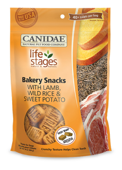 Canidae Life Stages Bakery Snacks DOG TREATS with Lamb, Wild Rice and Sweet Potato 396g|