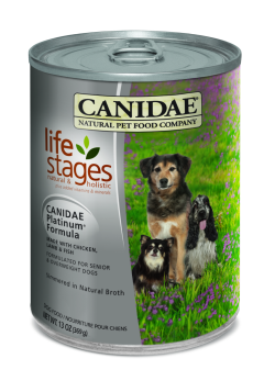 Canidae Platinum Formula Life Stages Wet Can 369g x 12/Tray|