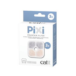 Catit Pixi Fountain Filter Cartridge 3 pack|
