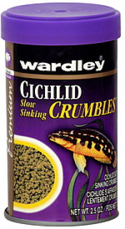 Wardley Cichlid Slow Sinking Crumbles 71g|