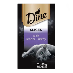 Dine Daily Cuts in Gravy with Turkey 7x85g Box|