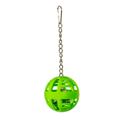 Featherland Paradise Creative Foraging Holi Foraging Ball With Bell|