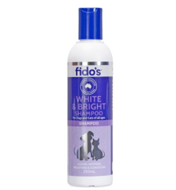 Fido's White and Bright Shampoo 250mL|