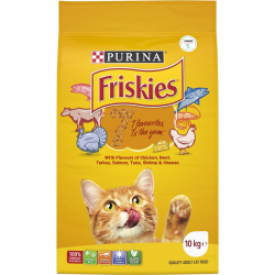 Friskies Cat 7 Flavours 10kg|