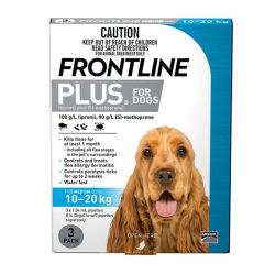 Frontline Plus Dogs 10-20kg 3 Pack|