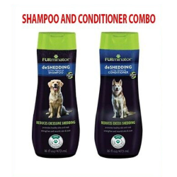 Furminator DeShedding Ultra Premium Dog Shampoo + Conditioner COMBO|