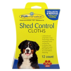 Furminator Shed Control Cloths 12 Pack|