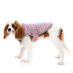 FuzzYard Wrap Vest Grey with Pink Stripe Size 1|