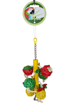 Green Parrot Toy NEBULA|Bird Toy, Parrot Toy