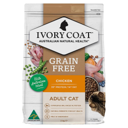 Ivory Coat Adult CAT Grain Free Chicken 2kg|