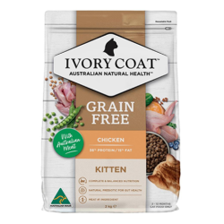 Ivory Coat KITTEN Grain Free Chicken 2kg|