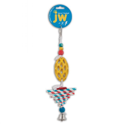 JW Pet Holee Football Fire Cracker Bird Toy |