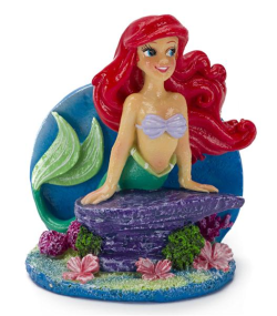 Little Mermaid Ariel on Rock Large Resin Ornament|