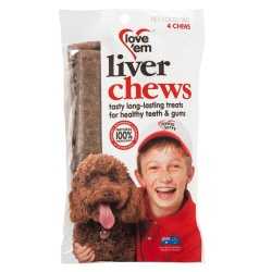 Love Em Liver Chews 4 Pack|