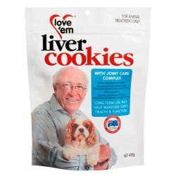 Love Em Liver Cookies with Joint Care Complex 430g|