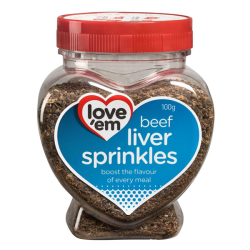 Love Em Liver Treats Sprinkles 100g|