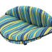 Luxury Designer Dog Bed Embrace Blue Stripe|