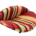 Luxury Designer Dog Bed Embrace Red Stripe|