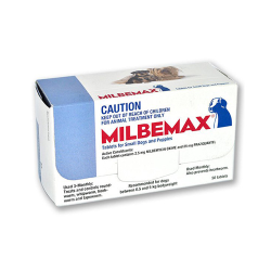 Milbemax Small Dogs & Puppies 0.5kg-5kg 50 Tablets Pack|