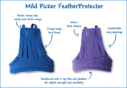 Mild Picker Feather Protector Large Purple|