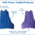 Mild Picker Feather Protector X-Wide Long Blue|