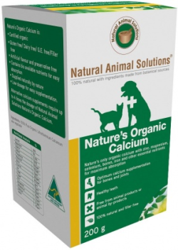 Natural Animal Solutions Natures Organic Calcium 200g|