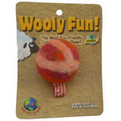 One Pet Planet Wooly Fun Ball 5cm Cat Toy|