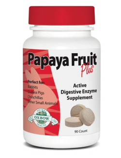 Oxbow Papaya Fruit Plus 90's Tablets|